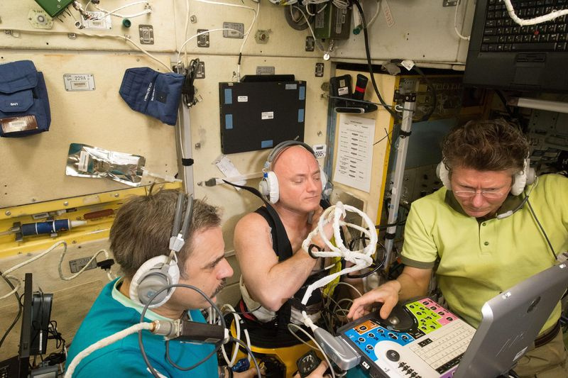 Scott Kelly medizinische Tests