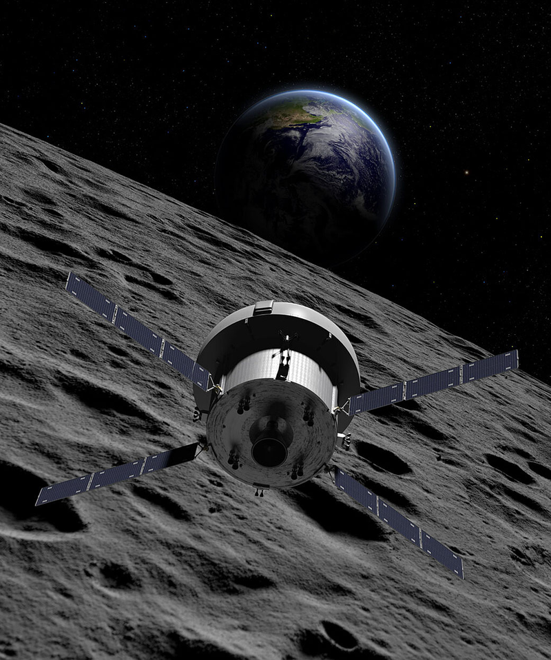 Artemis 1 im Orion