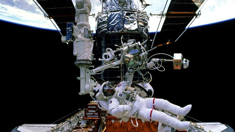 Reparatur an Hubble