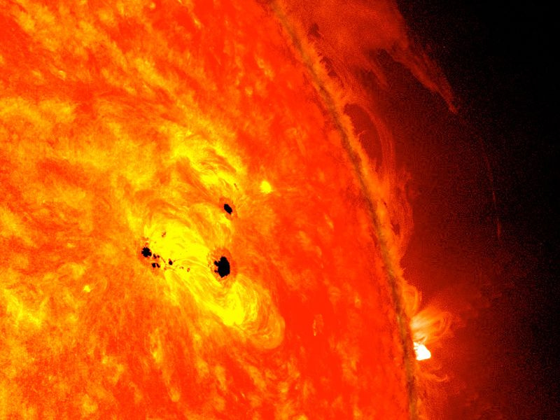 Taches solaires SDO