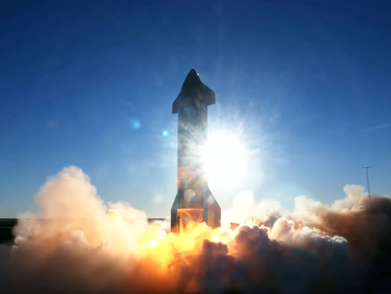 vaisseau spacex sn8