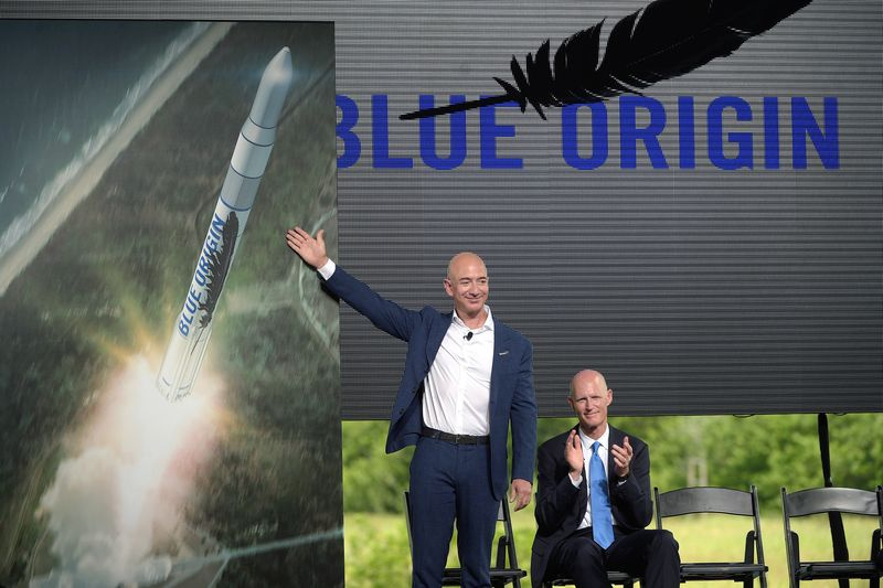 Jeff Bezos Blue Origin conférence FL