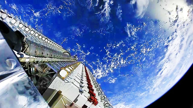 Vue de la Terre depuis SpaceX