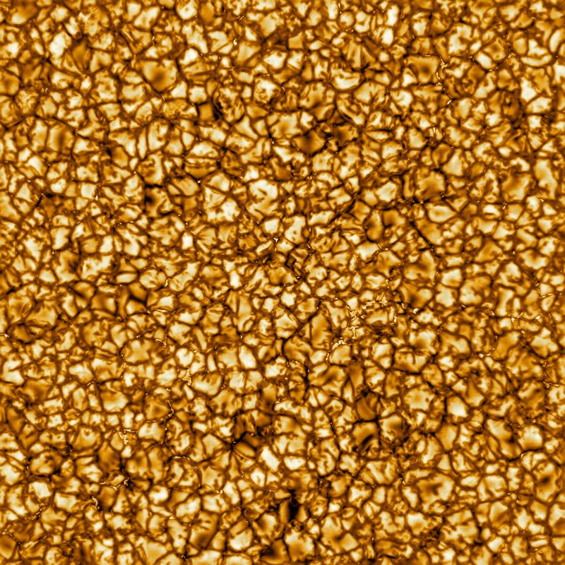 Soleil du télescope solaire Inouye