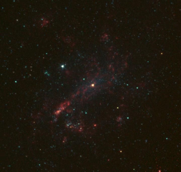 Image infrarouge de la galaxie NGC 4395