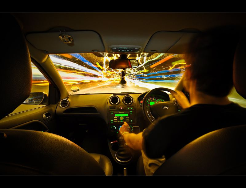 Voyage à grande vitesse.