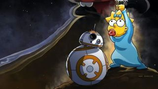 Star Wars x The Simpsons-crossover