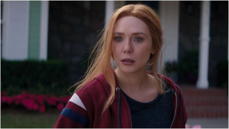 Elizabeth Olsen in WandaVision