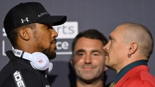 Anthony Joshua ja Oleksandr Usyk kohtaavat lehdistötilaisuudessa ennen raskaansarjan taistelua