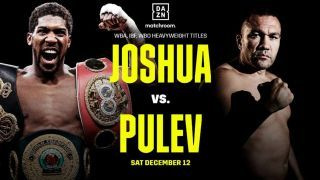 Joshua vs Pulev suora lähetys