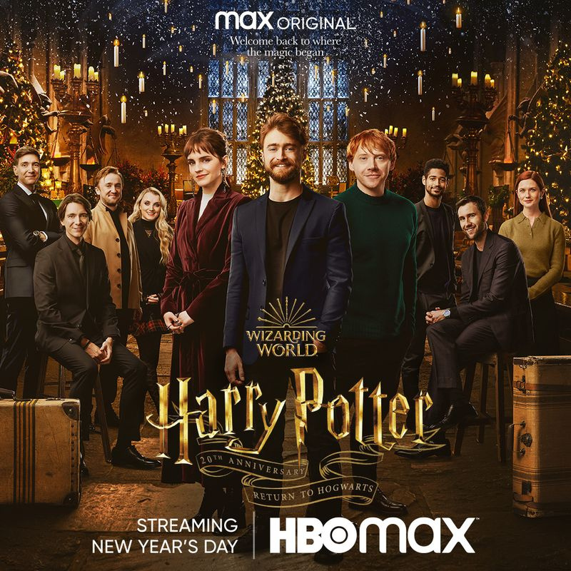 Plakat til special Harry Potter-genforening