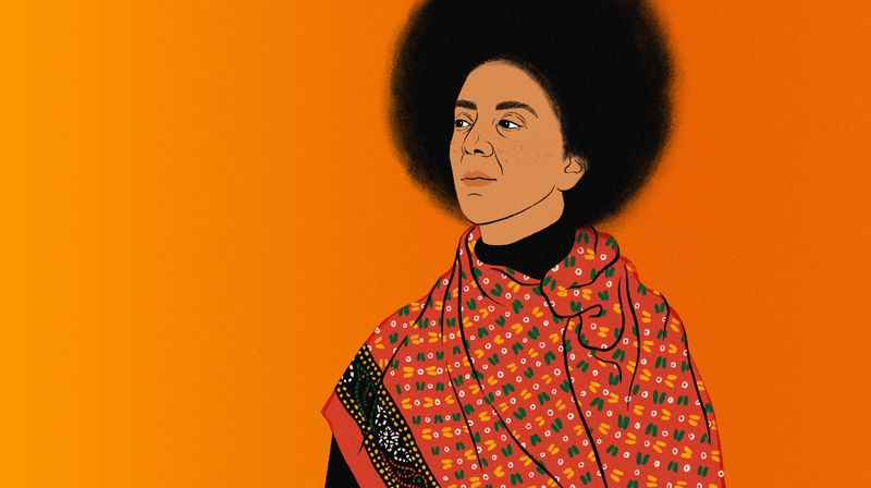 Illustration von Timnit Gebru