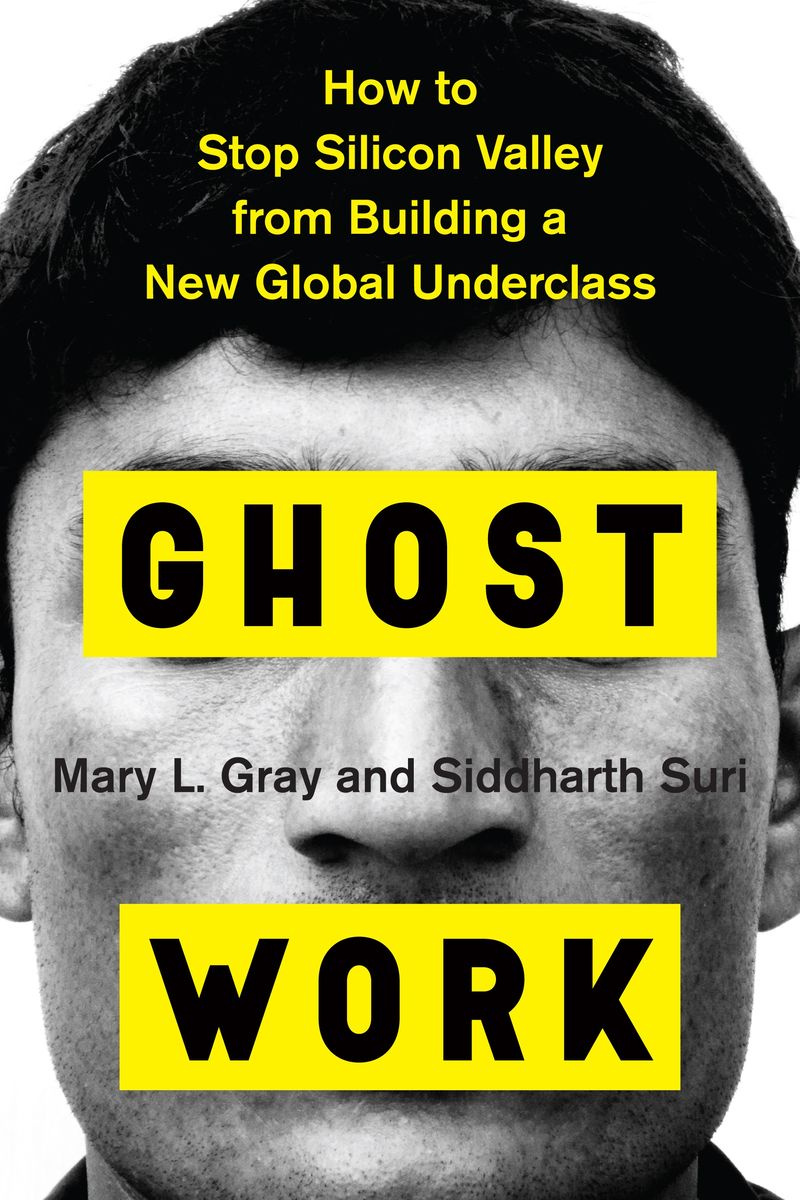 La couverture du livre Ghost Work