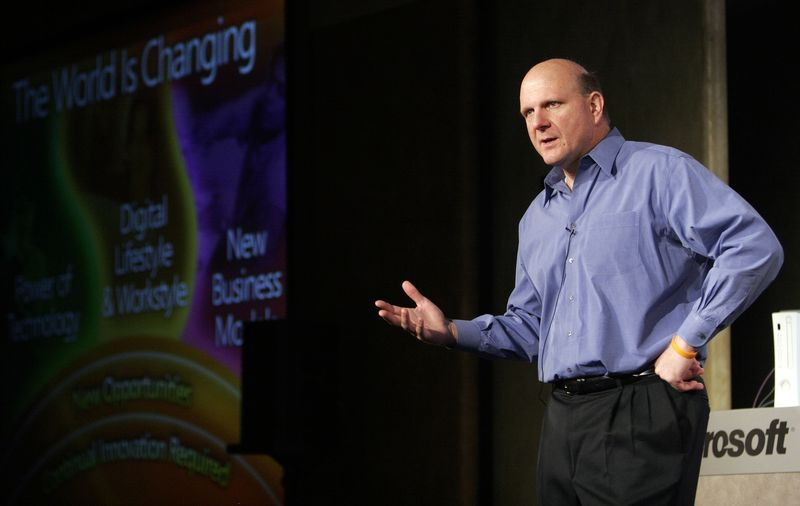 Steve Ballmer sur scène