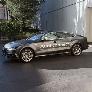 Audi automobile avec