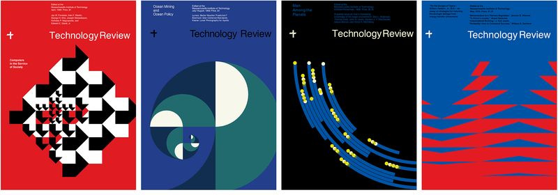 Couvertures de Technology Review des années 1960