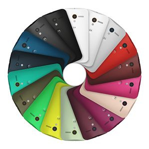 Farben erhältlich für Moto X