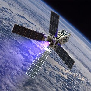 satellite depuis l
