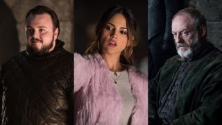 John Bradley, Eiza González ja Liam Cunningham