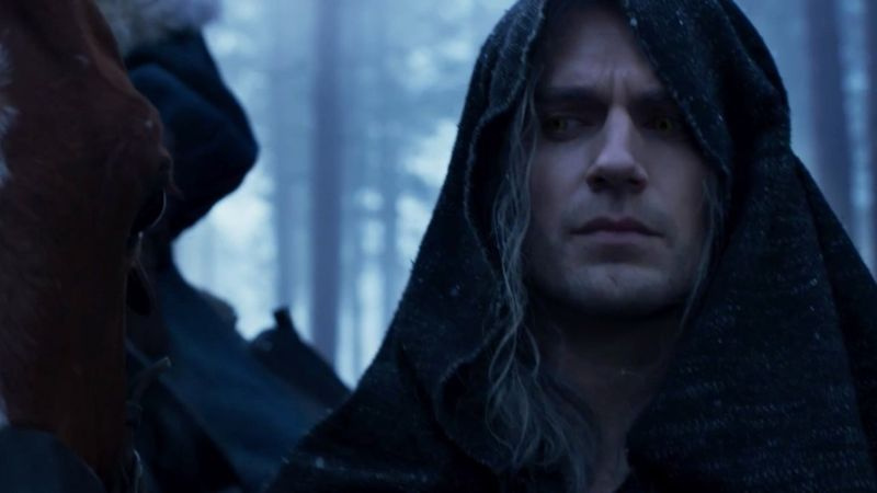 Geralt nella seconda stagione di The Witcher
