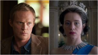 Paul Bettany og Claire Foy