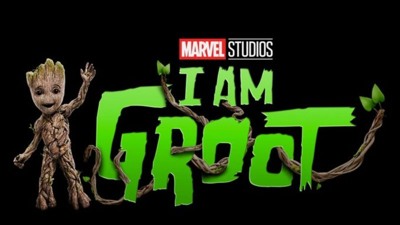 En logo for I Am Groot
